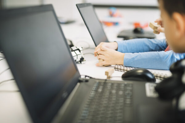 Working at the laptop, Citrix Virtual Apps